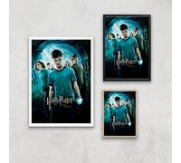 Harry Potter and the Order Of The Phoenix Giclee Art Print - A2 - Black Frame
