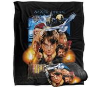 Harry Potter And The Philosophers Stone Movie Poster Blanket Multicoloured (One Size)