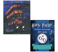 Harry Potter and the Prisoner of Azkaban: Illustrated Edition Hardback (Harry Potter Illustrated Edtn) & Unofficial Harry Potter - The Ultimate Amazing Complete Quiz Book 2 Books Collection Set