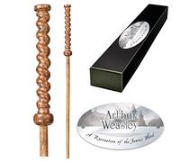 Harry Potter - Arthur Weasley Wand Replica - Window Box with Name Tag