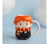 Harry Potter Back To Hogwarts 3D Mug - Ron | 220ml, Collectable Wizarding World Tea & Coffee Ceramic Cup, Official Merchandise