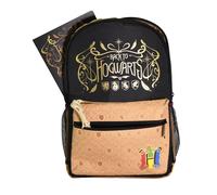 Harry Potter Back to Hogwarts Black Nylon Backpack