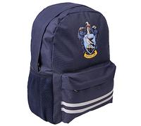 Harry Potter Backpack - Dark Blue - 30 x 14 x 41 cm - Made of Polyester - With Side Pocket and Adjustable Handles - Ravenclaw Printed Design - Original Product Designed in Spain