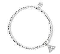 The Carat Shop Harry Potter sterling silver Deathly Hallows ball bead bracelet with crystals