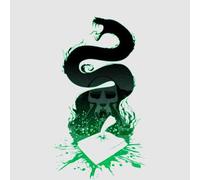 Harry Potter Basilisk Silhouette Men's T-Shirt - Grey - XXL