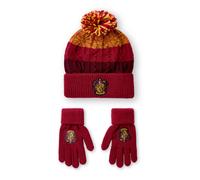 Harry Potter Beanie and Gloves Set (Unisex Kids Multicoloured)