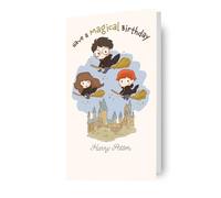 Harry Potter Cartoon Birthday Card