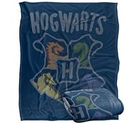 HARRY POTTER Blanket, 152 x 127 cm The Hogwarts School Silky Touch Super Soft Throw Blanket