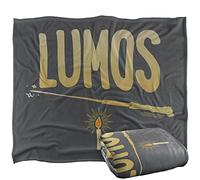 HARRY POTTER Blanket, 152 x 127 cm The Light It Up Silky Touch Super Soft Throw Blanket