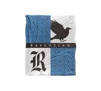 Harry Potter Blanket, 152X127 Cm House Pride Ravenclaw Silky Touch Super Soft Throw Blanket In White White One Size