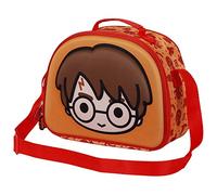 Harry Potter Bobblehead-3D Lunch Bag, Orange, 25.5 x 20 cm