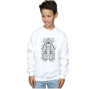 Harry Potter Boy's Aragog Line Art Sweatshirt in White | Size: 5-6 Years Harry Potter White 5-6 Years
