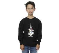 Harry Potter Boys Christmas Tree Sweatshirt Black 5-6 Years