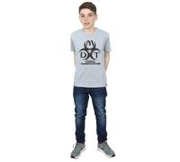 Harry Potter Boy's Department Of Magical Transportation Logo T-Shirt in Grey | Size: 5-6 Years Harry Potter Grey 5-6 Years