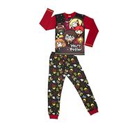 Harry Potter Boys Girls Pyjamas Set Size 5-13 Years (11-12 Years, Burgundy)
