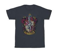 Harry Potter Boys Gryffindor Distressed Crest T-Shirt 12-13 Years Dark Heather