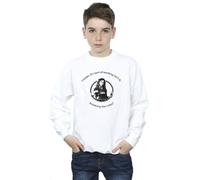 Harry Potter Boy's Hermione Breaking The Rules Sweatshirt in White | Size: 7-8 Years Harry Potter White 7-8 Years