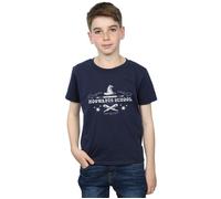 Harry Potter Boy's Hogwarts First Year T-Shirt in Navy | Size: 9 Years Harry Potter Navy 9 Years