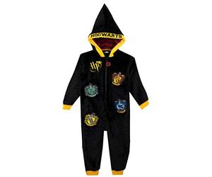 Harry Potter Boys Onesie Black Age 5 to 6 Years