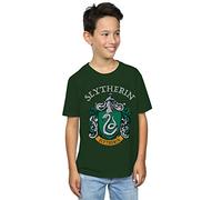 Harry Potter Boys Slytherin Crest T-Shirt Forest Green 12-13 Years