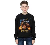 Harry Potter Boys The Sorcerer's Stone Poster Sweatshirt Black 9-11 Years