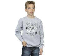 Harry Potter Boy's Wizard In Training Sweatshirt in Grey | Size: 9 Years Harry Potter Grey 9 Years