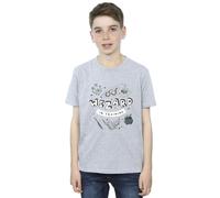 Harry Potter Boy's Wizard In Training T-Shirt in Grey | Size: 9 Years Harry Potter Grey 9 Years