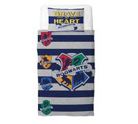 Harry Potter Brave at Heart Reversible Duvet Set in Blue | Size: Single Harry Potter Blue Single