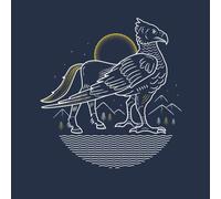 Harry Potter Buckbeak Men's T-Shirt - Navy - M