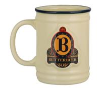 Harry Potter Butterbeer Mug, Officially Licensed Wizarding World Collectible, 350ml Ceramic Cup for Coffee, Tea and More, Three Broomsticks Inspired Gift for Pop Culture Fans