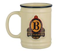 Harry Potter Butterbeer Mug, Officially Licensed Wizarding World Collectible, 350ml Ceramic Cup for Coffee, Tea and More, Three Broomsticks Inspired Gift for Pop Culture Fans