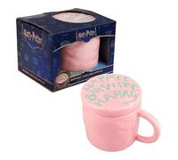 Paladone Harry Potter Happee Birthdae Cake-Shaped Mug with Lid, 400ml Ceramic Collectible, Officially Licensed