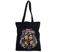 Harry Potter Canvas Tote Bag Hogwarts Crest