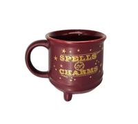 Harry Potter Cauldron Mug (Spells and Charms Design) Mug in Presentation Gift Box, 315ml - Official Merchandise