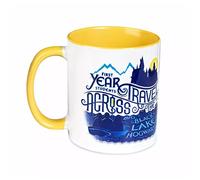 Harry Potter Ceramic Mug with The Big Black Lake Illustration in Presentation Box - Official Merchandise