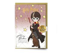 Harry Potter Character Greetings Card with Pinbadge