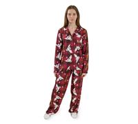 Harry Potter Character Long Sleeve Long Leg Pyjama Set | Womens Red | Officially Licensed Merch | Red S