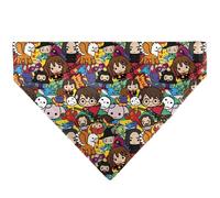 Harry Potter Chibi Charm Characters Stacked Slip On Collar Bandana Only