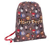 Harry Potter Chibi Drawstring Bag Kids PE Kit Gym Bag Childrens Trainer Swim Bag School Nursery Backpack