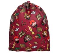 Harry Potter Chibi Drawstring Bag PE Gym School Swimming Sport Maroon