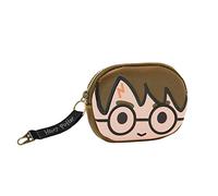 Harry Potter Chibi-Pill Coin Purse, Brown, 12 x 8.5 cm