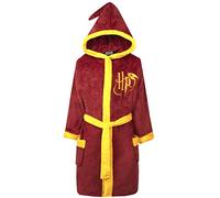 Harry Potter - Children's Bedtime Robe - Dressing Gown For Kids - Gryffindor Bath Robe - Official Merchandise