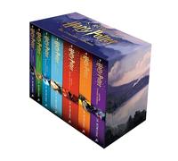 Harry Potter Full 7 Books Box Set Collection by J.K Rowling- Purple Box | J K Ro