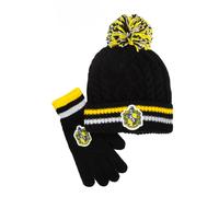 Harry Potter Childrens/Kids Hufflepuff Hat And Gloves Set
