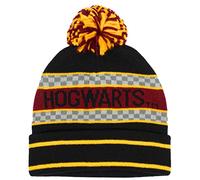 Harry Potter - Children's Winter Hat - Black Hogwarts Woolly Beanie Hat - One Size Fits 8-14 Years - Official Merchandise
