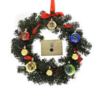 Harry Potter Christmas Wreath with Letter