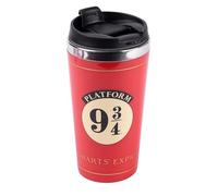 Harry Potter Coffee-to-Go Mug - Hogwarts Express Platform 9 3/4 Thermo Mug Insulated Mug Coffee Mug Red 350 ml
