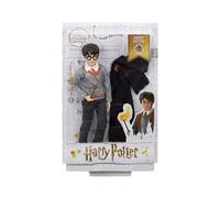 Harry Potter Collectible Doll with Hogwarts Uniform, Gryffindo Robe and Wand