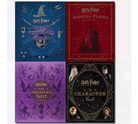 Harry Potter Collection 4 Books Bundle By Jody Revenson (The Creature Vault, Magical Places from the Films, The Character Vault, The Artifact Vault)(ALL HARDBACK)