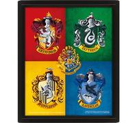 Harry Potter (Colourful Crest) - Framed (Paperback Book)
